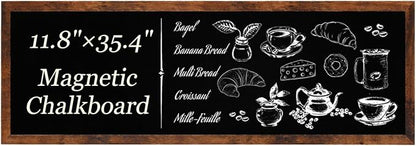 Magnetic Chalkboard for Wall, Long Chalk Board, Wall Hanging Menu for Restaurant - Image 2