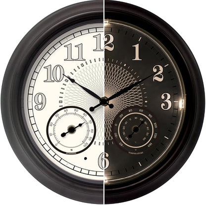 Illuminated Large Outdoor Clock - Image 9