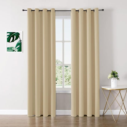 ChrisDowa Blackout Curtains 120 inches Long by ChrisDowa