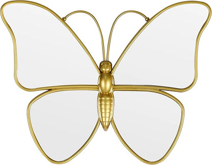 Decorative Butterfly Wall Mirror by Wartter