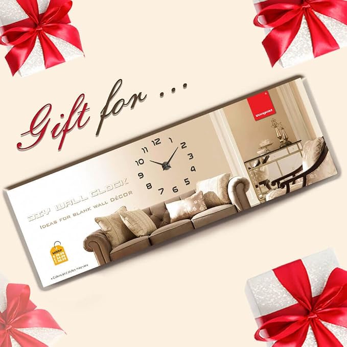 VANGOLD Design Framless Wall Clock - Image 4