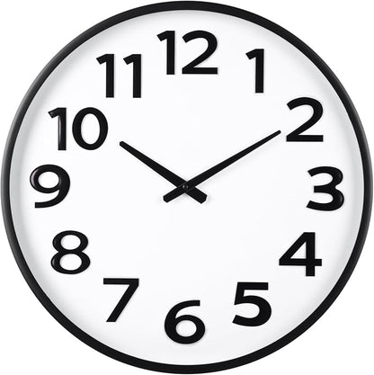 Crosstime 20 Inch Large Wall Clock by CrosstimeWallClockPracticalElegant