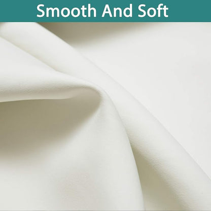Yakamok 100% Blackout Curtains 54 Inches Long, 2 Thick Layers Thermal Insulated - Image 7