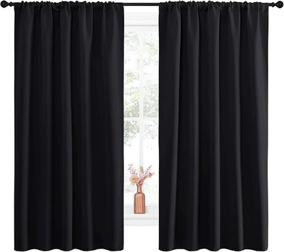 NICETOWN Black Out Window Curtains - Image 2