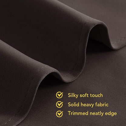 NICETOWN Room Darkening Draperies Curtains, Energy Smart Thermal Insulated - Image 6