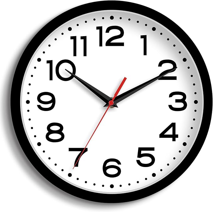 Roymnie Wall Clock Silent Non-Ticking Modern Clock Battery Operated 14 Inch by Unknown