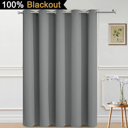 Yakamok 100% Blackout Lined Panels, Thermal Insulated Blackout Curtains - Image 2