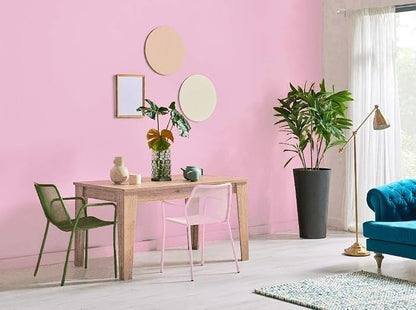 Safiyya 984.2"x17.7" Pink Peel and Stick Wallpaper Solid Color Contact Paper - Image 5