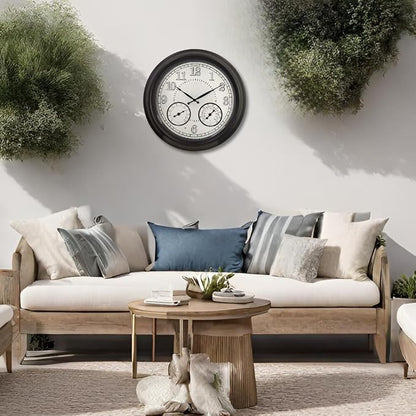 Illuminated Large Outdoor Clock - Image 8