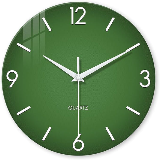 XFM Modern Wall Clock 14 Inch Silent Non-Ticking Wall Clocks Battery Operated by XFMWallClock