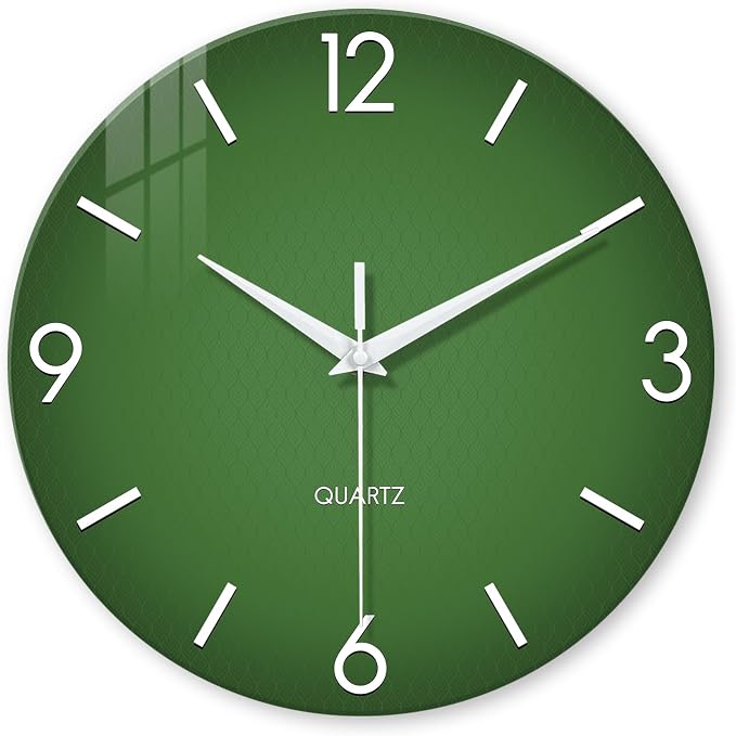 XFM Modern Wall Clock 14 Inch Silent Non-Ticking Wall Clocks Battery Operated by XFMWallClock