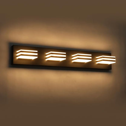 4-Light LED Black Vanity Lights - Image 7