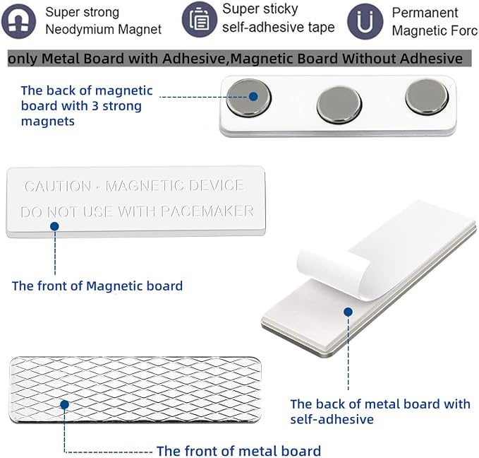 Blackout Blind Accessory, 12Pair Magnetic Closure - Image 3