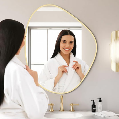 WallBeyond Asymmetrical Mirror, Irregular Wall Mirror - Image 5