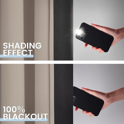 SimpleHome 100% Blackout Curtains - Image 3