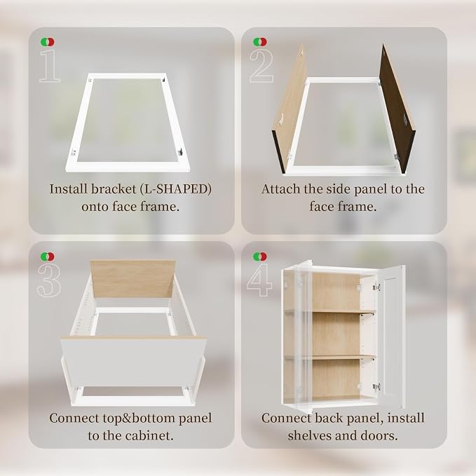 Kisart Laundry Room Cabinets Wall Mounted - Image 10