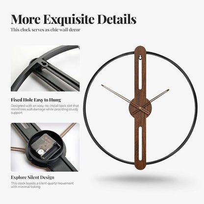 Cuspin 30 Inch Large Wall Clock - Image 4