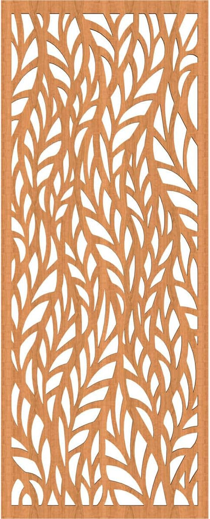Ortonville Decorative Pierced Fretwork Wood Wall Panels, 15 3/8"W x 39 3/8"H x - Image 2