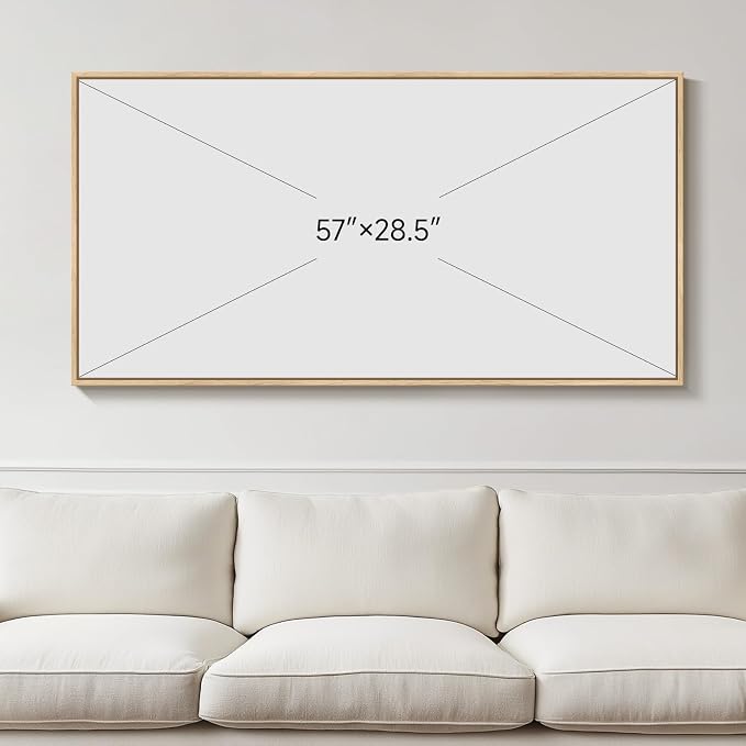 Large Framed Sage Green Abstract Wall Art - Image 7