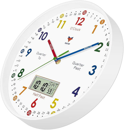 Foxtop Digital and Analog Learning Clock - Image 2