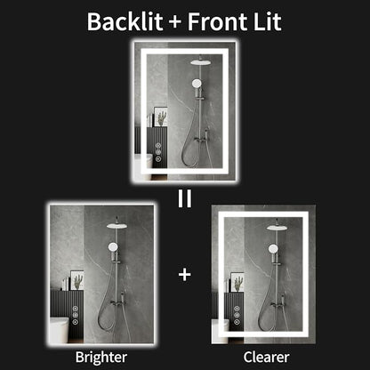 LED Bathroom Mirrors 20"x30" Bathroom Mirror - Image 2
