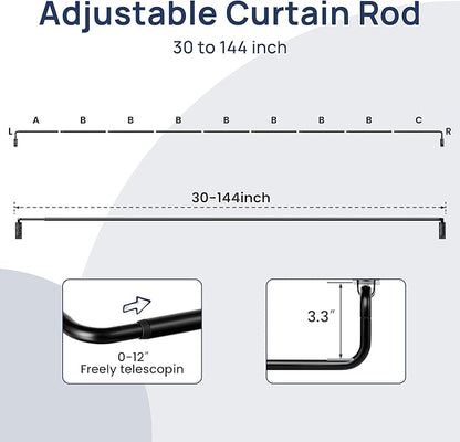 ENJOYBASICS Blackout Curtain rod - Image 5