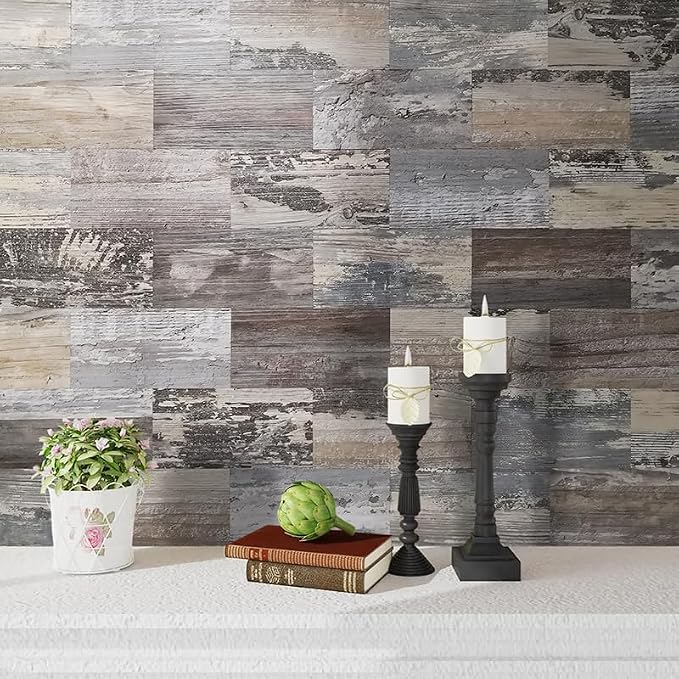 AULIGET 100-Piece Subway Tiles Peel and Stick Backsplash PVC Tile, Laundry Room - Image 2