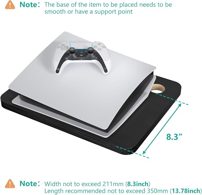 WALI Floating TV Shelf, 2 Tier Projector Shelf - Image 7