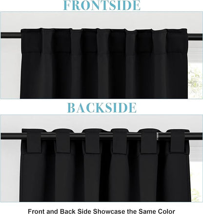RYB HOME Blackout Curtains for Bedroom, Window Shades Thermal Insulating - Image 6