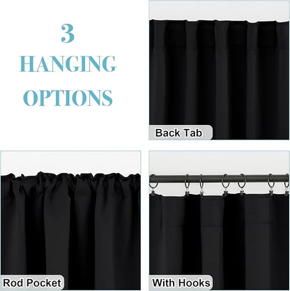 RYB HOME RV Camper Curtains 24 inches Length - Image 7