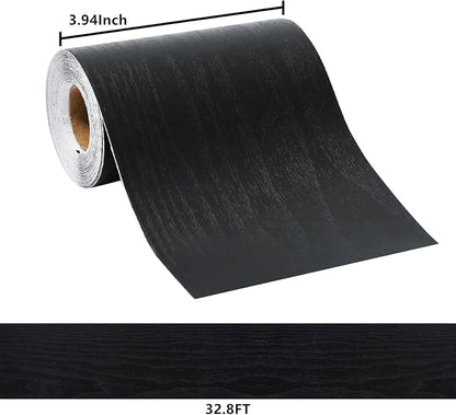 DESOMINOR 32FT Peel &Stick Wood Grain Wallpaper Border Removable Waterproof - Image 6