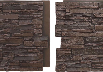 EverStone Canyon Ridge Faux Stone Panel, 45 3/4"W x 24 1/2"H x 1 1/4"D - Image 8