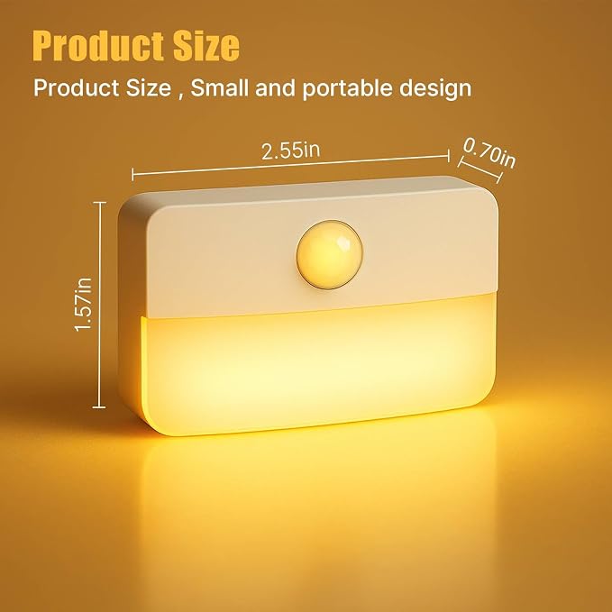 Guankai 8 Pack Motion Sensor Stair Light - Image 7