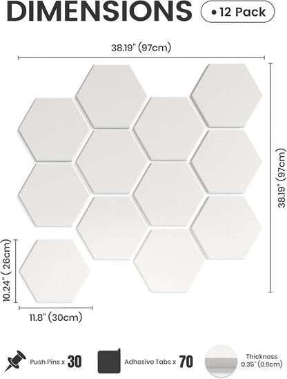 Fluxynara Hexagon Cork Board Alternative - Image 2