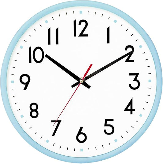 HZDHCLH Wall Clock Silent Wall Clocks Battery Operated 8 Inch Modern Non by HZDHCLH