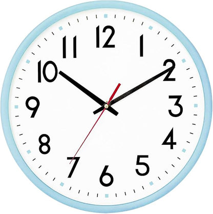 HZDHCLH Wall Clock Silent Wall Clocks Battery Operated 10 Inch Modern Non by HZDHCLH