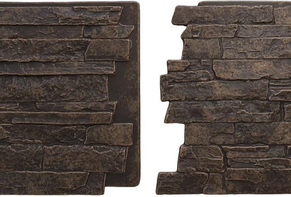 EverStone Acadia Ledge Faux Stone Panel, Alder Creek Color - Image 8