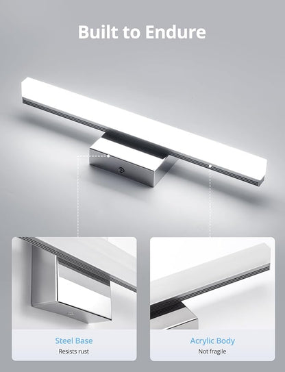 Combuh LED Bathroom Vanity Light Bar 16 Inch 9W IP44 Over Mirror Lighting - Image 5