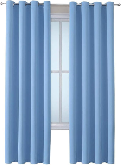 ChrisDowa Grommet Room Darkening Curtains - Image 7
