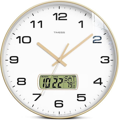 TIMESS Wall Clock, Ideal Modern Home, Office Decor by TIMESS