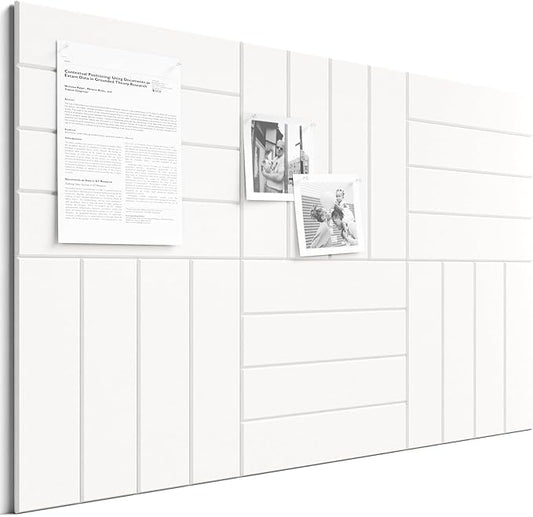 Bumusty Large Cork Board Alternative-36 x 24" Felt Bulletin Board Tiles by BUMUSTY