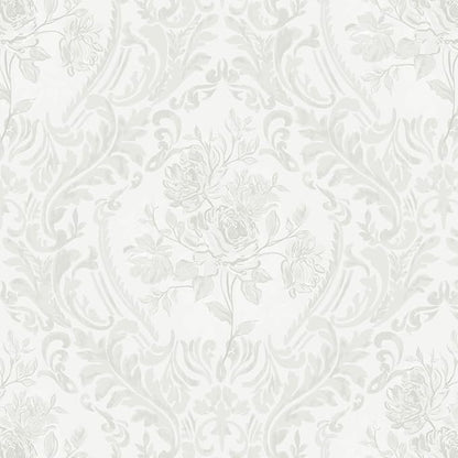 Ismoon Peel and Stick Wallpaper Vintage Floral Contact Paper Boho White and by Ismoon