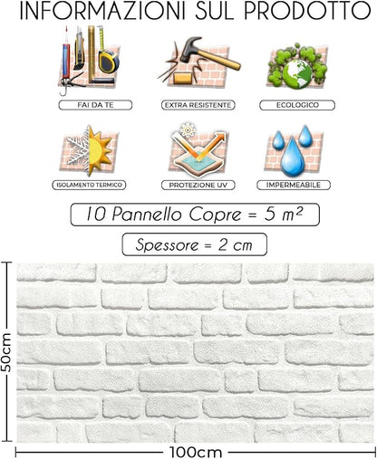 IZODEKOR 3D Stone Effect Wall Panels - Image 5