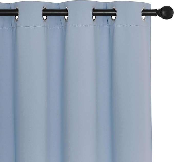 NICETOWN Blackout Curtain Drape 72 inch Long - Image 7