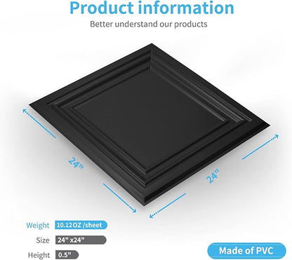 Art3d PVC Ceiling Tiles - Image 4