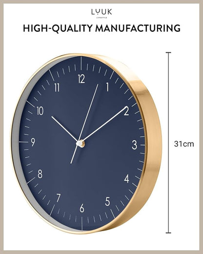 LUUK LIFESTYLE Modern Wall Clock - Image 2
