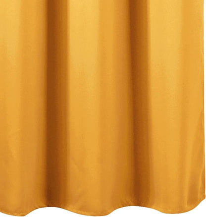LEMOMO Yellow Blackout Curtains 42 x 54 Inch Length Set of 2 Panels Grommet - Image 8