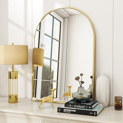 VooBang Arched Wall Mirror, 26 x 41 inch Arch Bathroom Mirror, Wall Mounted - Image 7