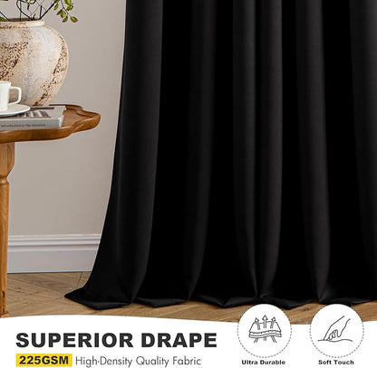 MIULEE Blackout Curtains for Bedroom Living Room 2 Panels, Thermal Insulated - Image 5
