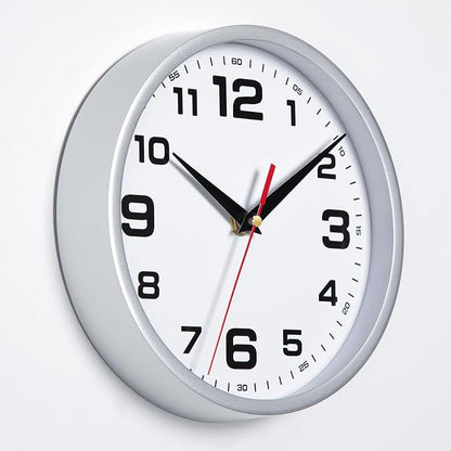 Wall Clock Silent Non-Ticking 8 Inch Modern Clocks Battery Operated Small - Image 5